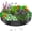 Black, variant on 36-Inch Round Galvanized Steel Fire Ring/Fir Pit for Outdoor,Durable Round Galvanized Steel Raised Garden Bed for Planting- 3×3×1FT,0.8MM Thick (36 ins Diameter x 12 ins high, Black)