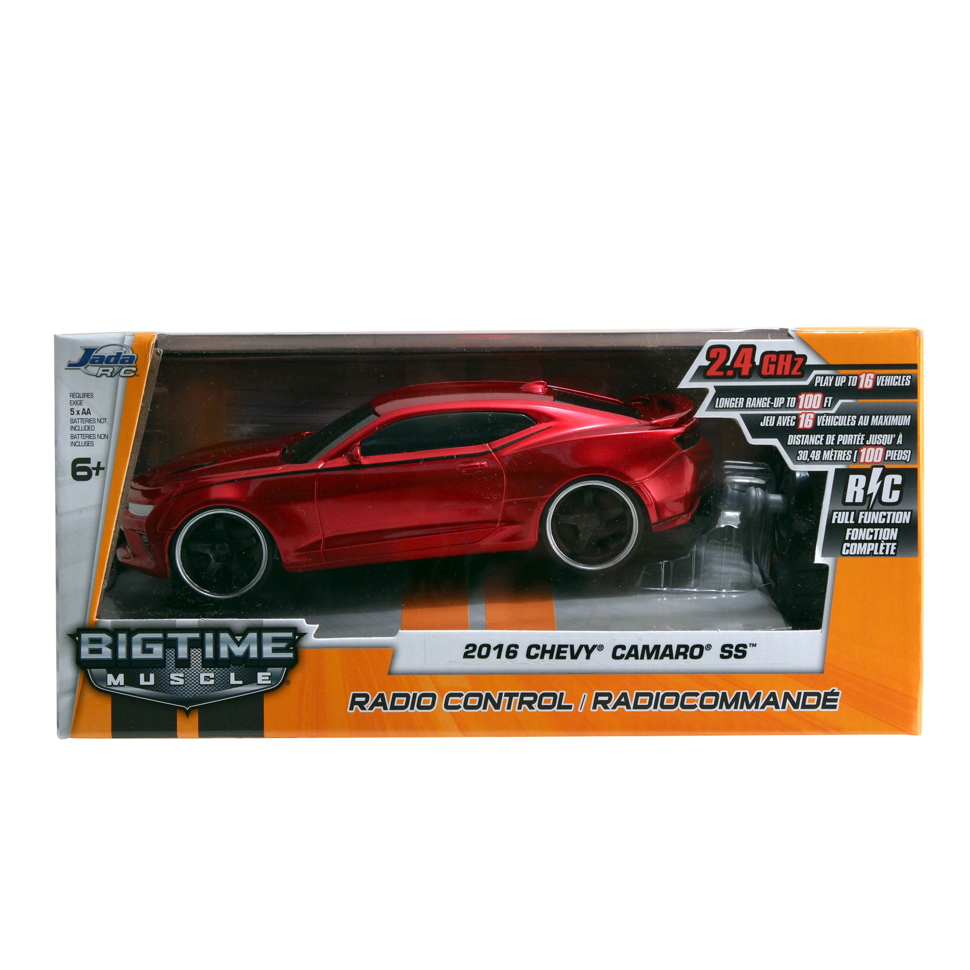 Jada Toys - Big Time Muscle 1:24 R/C 2016 Chevy Camaro SS
