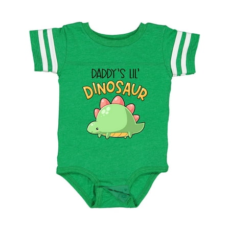 

Inktastic Daddy s Lil Dinosaur with Cute Stegosaurus Gift Baby Boy or Baby Girl Bodysuit