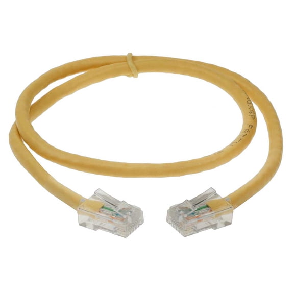 SF Cable Cat6 UTP Non-Booted Ethernet Cable, 25 feet - Yellow