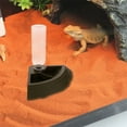 thumbnail image 4 of Raindrops Tazón Dorado Para Reptiles Con Base Antideslizante Y En Para, 4 of 8