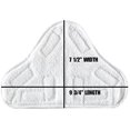 thumbnail image 2 of 6 Replacement Pads Compatible with H2O H20 Steam Mop X5, 2 of 2