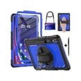 thumbnail image 1 of For Samsung Galaxy Tab S9 Ultra / S8 Ultra 14.6 inch Case with S Pen Holder Rugged Shockproof Protective Cover with Rotating Stand and & Shoulder Strap, Stylus Pen, 1 of 6