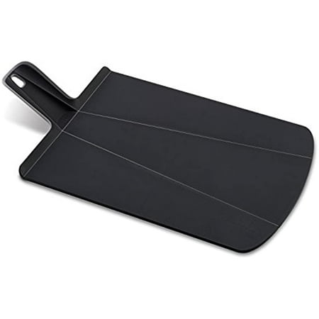 

Rehous NSBL016SW Chop2Pot Foldable Plastic Cutting Board 15-inch x 8.75-inch Chopping Board Kitchen Prep Mat with Non-Slip Feet 4-inch Handle Dishwasher Safe Small Black