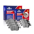 thumbnail image 2 of Front & Rear Ceramic Brake Pads for Volvo S60 S80 V70 XC70 Fits select: 2004-2007 VOLVO S60 2.5T, 2004 VOLVO V70 FWD, 2 of 4