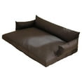 thumbnail image 3 of DOLITY Cat Couch Easy to Clean Removable Cover Fashionable for Indoor Cats Cat Sofa Rectangle Black, 3 of 9