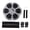White+Black, variant on Upgraded Adult Smart Music Boxing Machine, Boxing Music Fitness Machine with Smart Display and Boxing Gloves, Smart Boxing Machine Wall-Mounted Music for Home and Gym (Black)