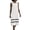 A215 White, variant on Mifsaly Midi Sleeveless Dresses for Women Cotton Summer T Shirt Dress Stripe Hem Straight Shift Comfortable Beach Vacation Sundresses XXL