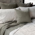 thumbnail image 4 of French Linen Box Stitch Quilt - Full/Queen - Putty Heather | BOKSER HOME, 4 of 5
