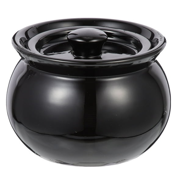 BRIGHTFUFU Tazón de sopa Cerámica de guiso de cerámica para el hogar exquisito tazón de sopa suministro de cocina en el hogar