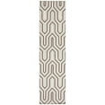 thumbnail image 3 of SAFAVIEH Dhurries Windsor Geometric Runner Rug, Grey/Multi, 2'6" x 10', 3 of 8