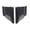 Black, variant on YAHHU Motorcycle Aerodynamic Winglet Side Spoiler Universal Modification Wing Kit Replacement for Honda ADV150 ADV160 2019-2023 Black 7.3 inches / 185 mm