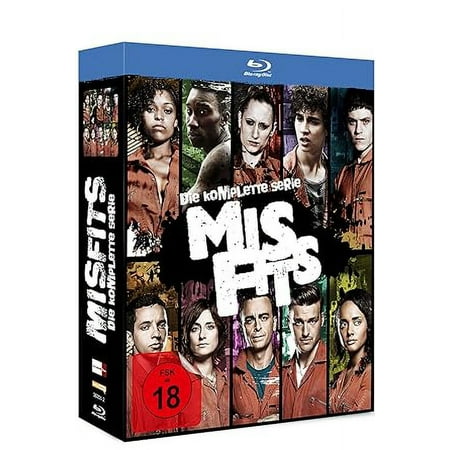 Misfits (Complete Series) - 10-Disc Box Set [ Blu-Ray, Reg.A/B/C Import - Germany ]