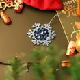 thumbnail image 5 of Police Officers Christmas Pattern-1 Snowflakes Ornaments Metal Elegant Christmas Hanging Ornaments Xmas Tree Decorations Best Gifts for Christmas, 5 of 8
