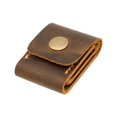 thumbnail image 3 of Picks Storage Pick Case Sostenga 3 con Button Snap Button Picks Organizador de guitarra Bolsa de guitarra para niños amantes de la guitarra marrón, 3 of 8