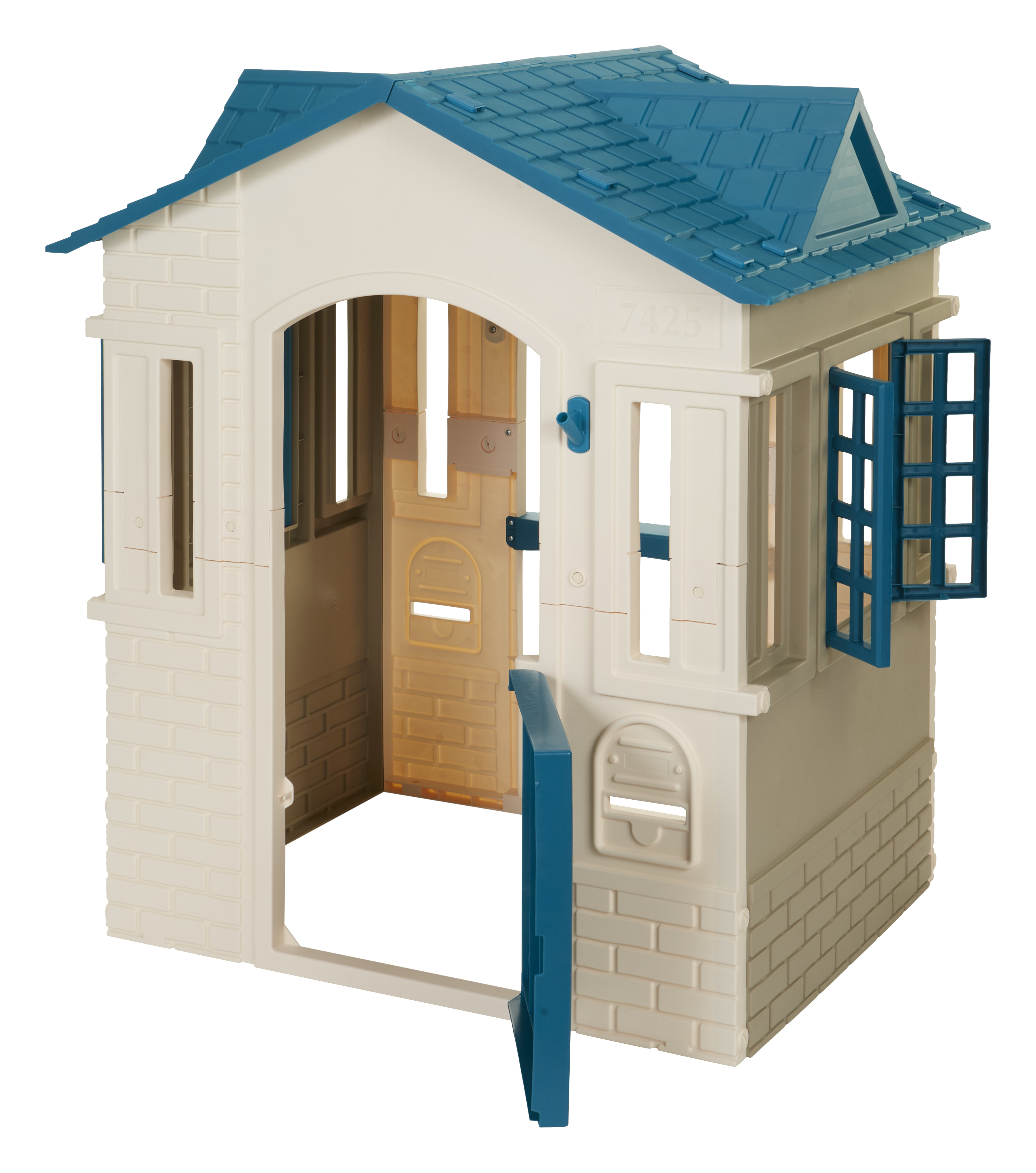 Little Tikes Cape Cottage Pretend Playhouse for Kids, Indoor Outdoor, with Working Door and Windows, for Toddlers Ages 2+ Years, Blue - image 14 of 17