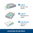 thumbnail image 2 of PetSafe ScoopFree Self-Cleaning Cat Litterbox - Never Scoop Litter Again - Hands-Free Cleanup With Disposable Crystal Tray - Less Tracking, Better Odor Control - Includes Disposable Tray, 2 of 5