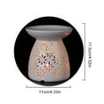 thumbnail image 1 of Quemador de aceite esencial de cera, Quemador de aceite esencial de cera Quemador de aroma de cerámica Soporte de aromaterapia Estándares líderes en la industria, 1 of 8
