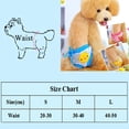 thumbnail image 3 of Pantalones cortos sanitarios con estampado de frutas para perro, bragas lavables, ropa interior, 1 unidad, 3 of 4