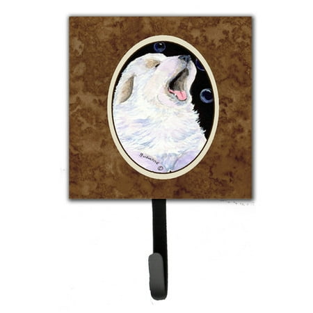 Caroline's Treasures Great Pyrenees Leash Holder and Wall Hook