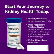 Renadyl Probiotic Kidney Supplement with 45 Billion CFUs, 60 Capsules