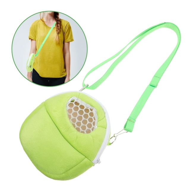 Phenofice bearded dragon carrier Hamster Carrying Pouch Cotton 1Pcs Breathable Mesh Design for Pets