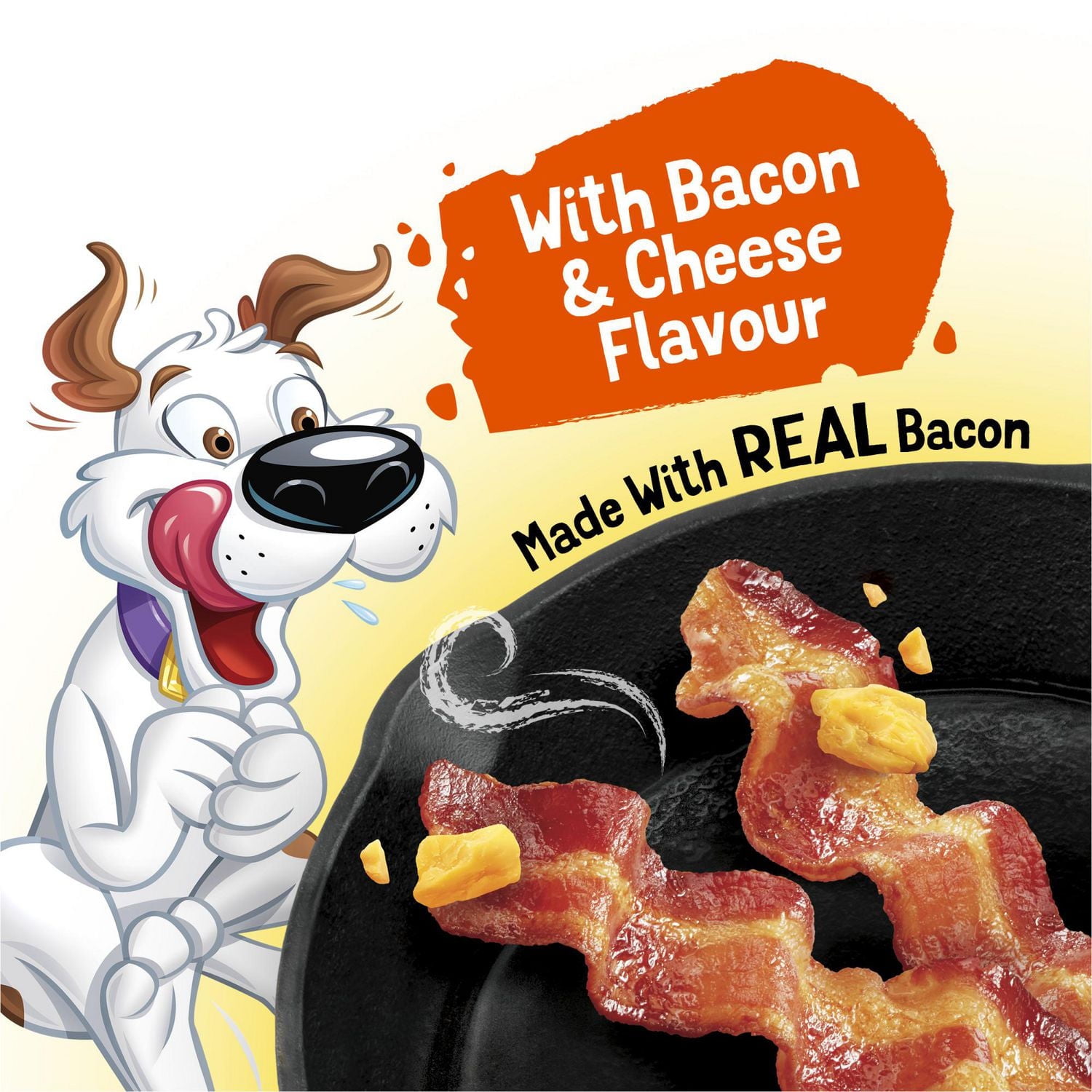 Beggin' Cheese Flavour with Bacon, Dog Treats, 170 g-1.13 kg