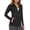 Black-Medium, variant on Women's Emerald Green Small UPF 50+ Lightweight Athletic Sun Protection Jacket