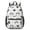 Police and Star, variant on Police and Megaphone White Pattern 17" School Backpacks for Teens,Waterproof Oxford Fabric,S-Shape Padded Straps for School,Travel,Hiking,Camping