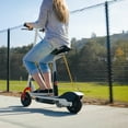 thumbnail image 3 of Open Box Razor E200S 24V Seated Electric Scooter - Red/White, up to 12 mph, 8" Pneumatic Tire, for Teen 13+, 3 of 12