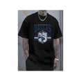 thumbnail image 1 of Camiseta gráfica vintage de fútbol de Dallas para hombre, estilo urbano, de algodón, holgada, con diseño deportivo retro, informal, de manga corta, para todas las estaciones, para uso casual y deporti, 1 of 7
