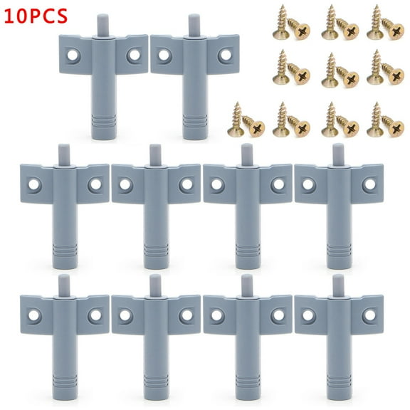 10 x Kitchen Cabinet Door Drawer Soft Quiet Close Closer Damper Buffers   Screws