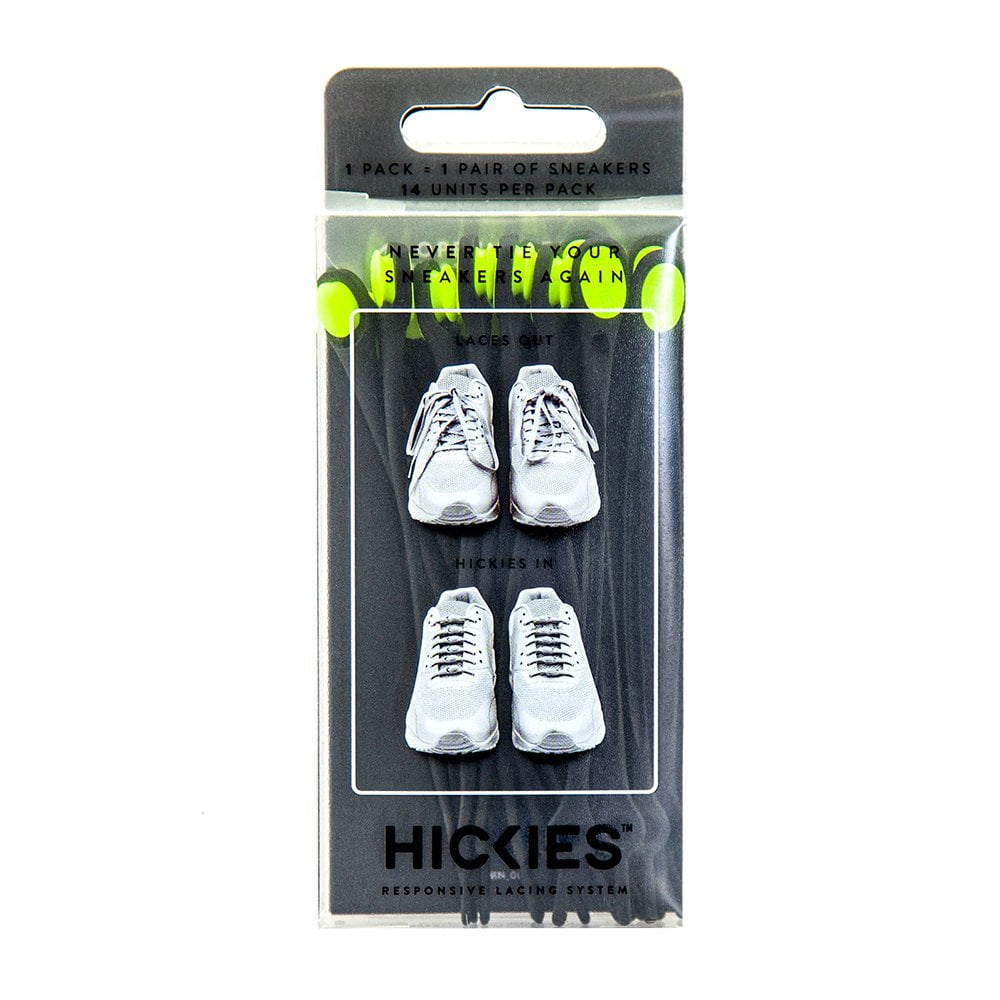 HICKIES Lacing System Black Pink Walmart
