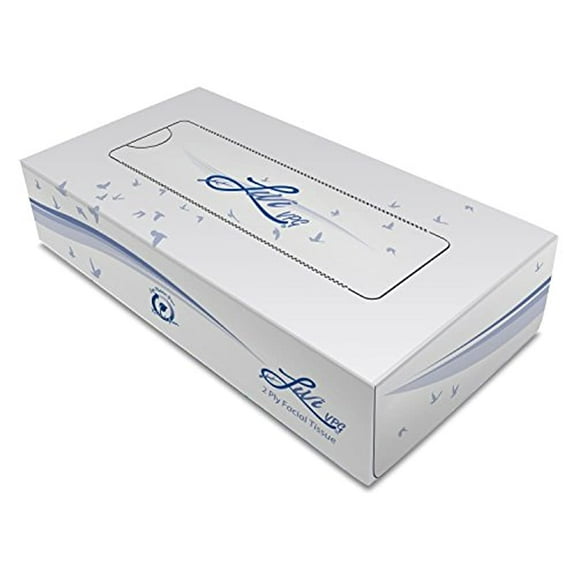 Facial Tissue - Flat Box - Case of 30
