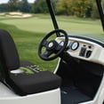 thumbnail image 6 of Pzuqiu Golf Ball Print Golf Cart Seat Cover Set - "I Like My Golf" Slogan Design - Breathable, Washable Protective Covers for EZGO, Club Car & Yamaha, 6 of 9
