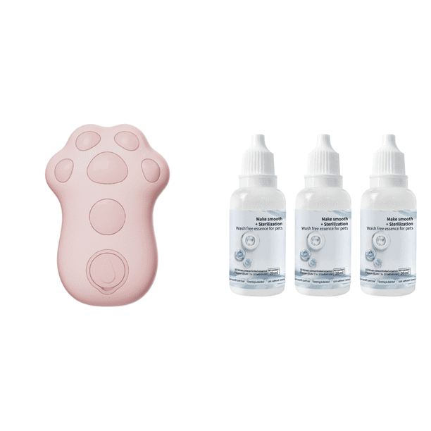 Cepillo para Gatos 3 en 1 Con Suero Pelo Peine Masaje (3 Esencias)