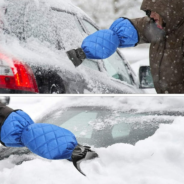 Ice Scraper for Car Windshield with Mitt Snow Ice Scraper Remover