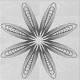 thumbnail image 1 of Ahgly Company Machine Washable Indoor Square Transitional Platinum Gray Area Rugs, 6' Square, 1 of 7