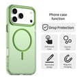 thumbnail image 2 of Magnetic for iPhone 11 Case, Wireless Charging Support, Military Grade Drop Protection, Non-Yellowing Slim Lightweight Shockproof Phone Case Cover for iPhone 11, Green, 2 of 7