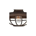 thumbnail image 3 of Franklin Iron Works Park Farmhouse Rustic Wall Light Sconce Oil Rubbed Bronze Hardwire 8 1/2" Fixture Gooseneck Arm Metal Cage for "Bedroom Bathroom, 3 of 8