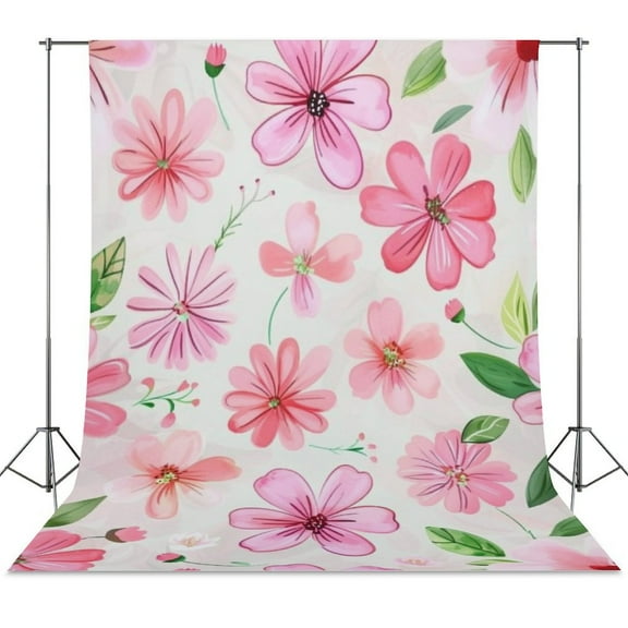 Floral Colorful Flower Spring Backdrop Backdrops for Photography Photo Background Nature Scenery Banner