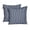 Black, variant on S4Sassy Black Cotton Flex Stripe Dori Sofa Cushion Case Home Decorative Square Pillow Cover Throw 2Pcs-18 x 18 Inches