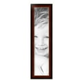 thumbnail image 2 of ArtToFrames 7" x 31" Matte Mahogany with Gold Accent Diploma Picture Frame, 7x31 inch Brown Wood Poster Frame (WOM-5109), 4 Pack, 2 of 6
