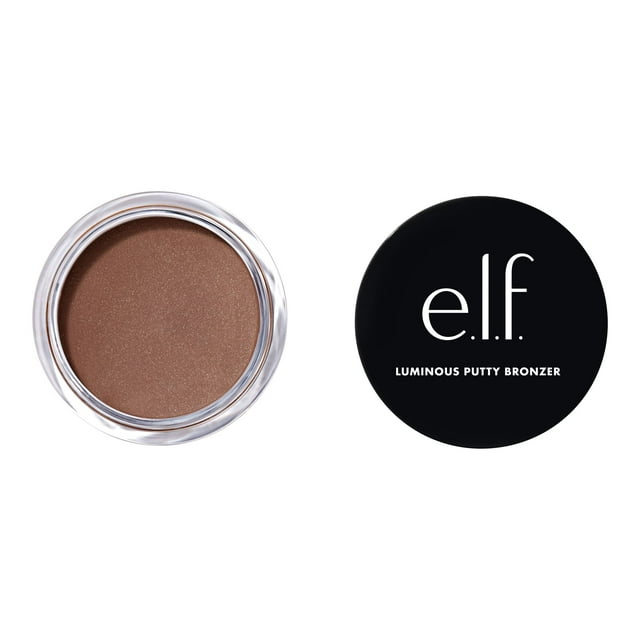 Masilla luminosa Bronzer e.l.f., ligera, vegana, libre de crueldad animal