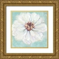 thumbnail image 1 of Murdock, Ramona 20x20 Gold Ornate Wood Framed with Double Matting Museum Art Print Titled - Zinnia III, 1 of 4