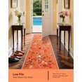 thumbnail image 2 of Alfombra Runner CRYPTOLITE Boho Floral de 60 x 180 cm, lavable y antideslizante, 2 of 7