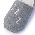 thumbnail image 2 of Handcraft Softee Ladies Aesthetic Slippers, Cozy Slip On ZZZ Clog Slipper, Soft Rubber Sole Womens House Shoes/Bedroom Clogs, XL, 2 of 8