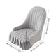 thumbnail image 3 of Funda elástica gruesa y cálida para silla | Protector elástico para asiento de comedor | Tejido de nailon y elastano lavable | Para decoración de cocinas, bodas y banquetes, 3 of 6