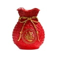 thumbnail image 2 of 2 Jarrones de Resina con Forma de Bolsa de Dinero, Jarrón de Brotes, Bolsa de, 2 of 9