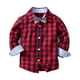 thumbnail image 5 of Blusas Holgada Gibobby Niños pequeños Manga larga Rojo invierno otoño pajarita 2-3 Años, 5 of 5